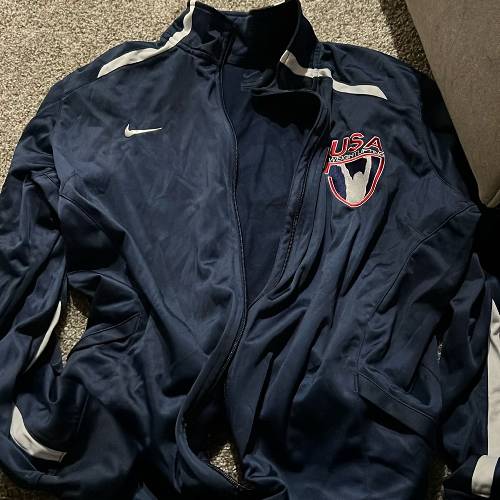 Nike USA weightlifting jacket